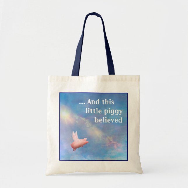 This Little Piggy Tote Bag (Front)