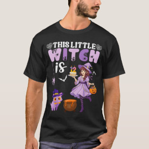 This little witch is 12 years old birthday T-Shirt