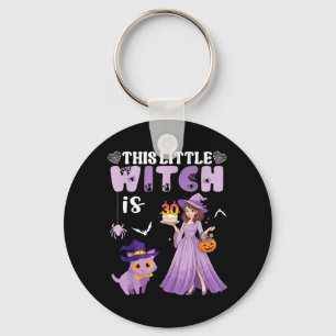 This Little Witch Is 30 Years Old Birthday Key Ring