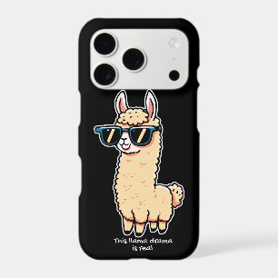 This Llama Drama Is Real quirky pose in sunglasses