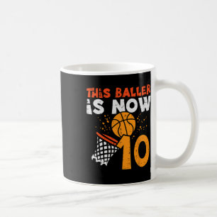 This Ller Is Now 10 Sketll 10th Birthday Bday Boys Coffee Mug
