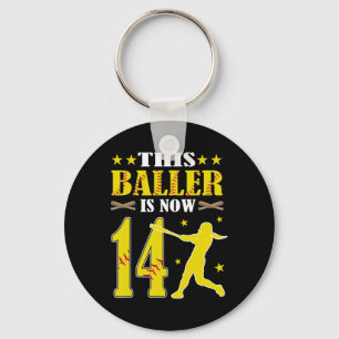 This Ller Is Now 14 Year Old Birthday Girl Softll Key Ring