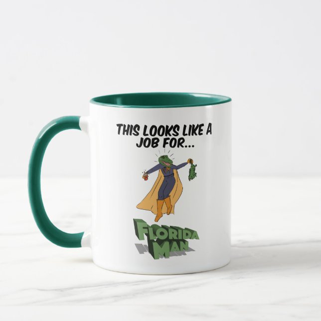 This Looks Like A Job For Florida Man Mug (Left)