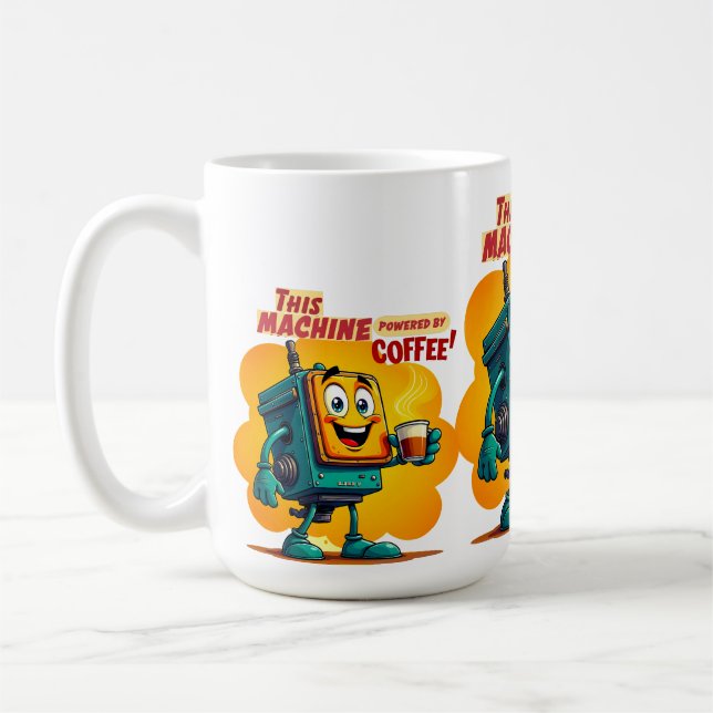 This machine coffee Mug (Left)