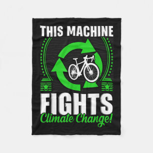 This Machine Fights Climate Change Environmental Fleece Blanket