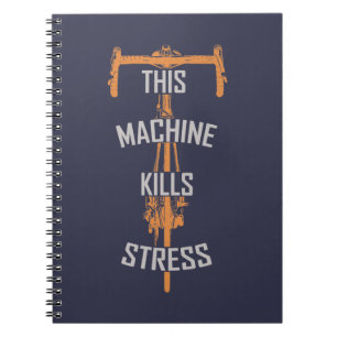 this machine kills stress notebook