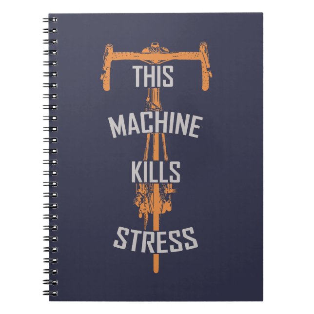 this machine kills stress notebook (Front)