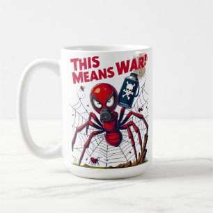 This Means War! – Spider’s Revenge Coffee Mug