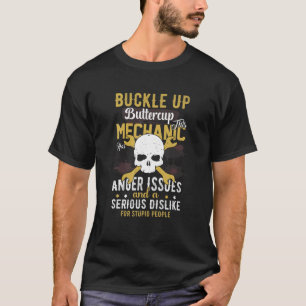 This Mechanic Has Anger Isues Humour T-Shirt