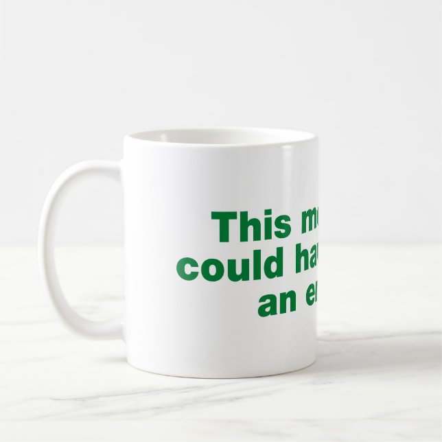 This meeting could have been an email coffee mug (Left)