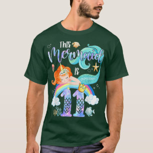 This Mermaid Is 11th Birthday Girls Unicorn Magic T-Shirt