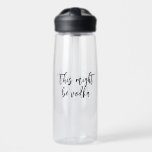 This Might be Vodka Funny Drinking Saying Water Bottle<br><div class="desc">This design may be personalised in the area provided by changing the photo and/or text. Or it can be customised by clicking Personalise this Template and then choosing the click to customise further option and delete or change the colour of the background, add text, change the text colour or style,...</div>