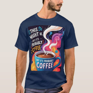 This Might Be Wine… But It’s Probably Coffee. T-Shirt