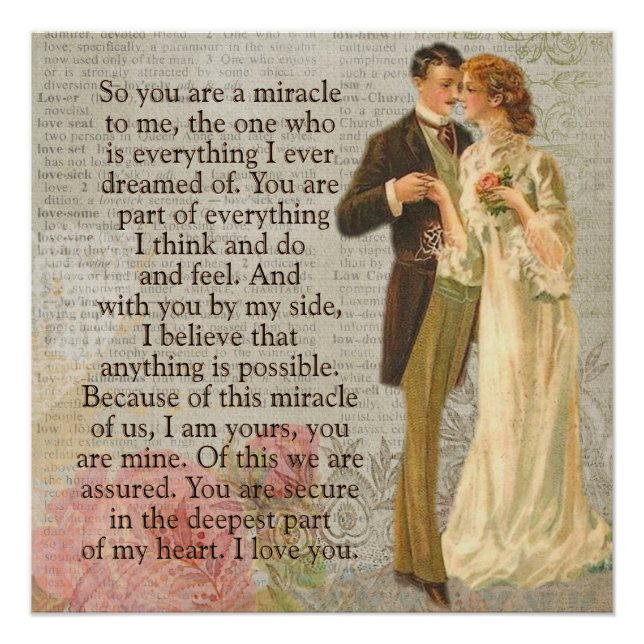 This Miracle of Us -- art poster romance (Front)