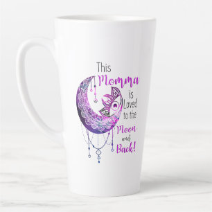 This Momma is Loved To The Moon and Back Latte Mug