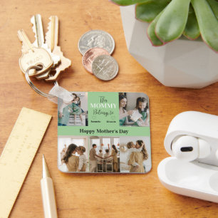 This Mommy Belongs To – Personalized Photo Key Ring