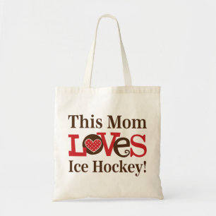 This Mum Loves Ice Hockey Tote Bag