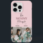 "This Mummy Belongs To" Custom Photo Phone Case<br><div class="desc">Celebrate the special bond between a mum and her little ones with this heartfelt "This Mummy Belongs To... " personalised phone case – the perfect gift for Mother’s Day! This stylish and practical case features your choice of custom text (e.g., kids' names) and favourite photos, making it a truly one-of-a-kind...</div>