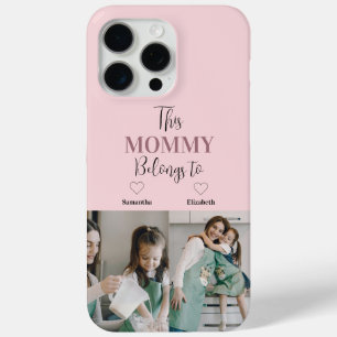 "This Mummy Belongs To" Custom Photo Phone Case