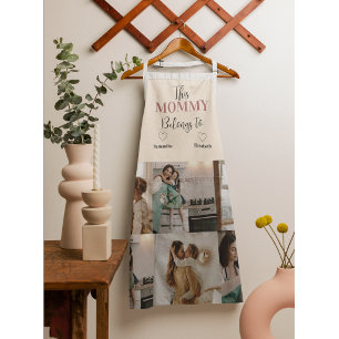 This Mummy Belongs To… Personalised Photo Apron