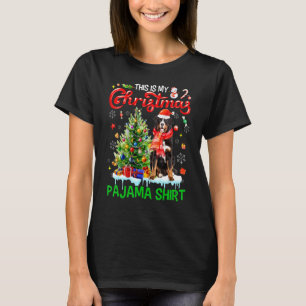 This My Christmas Pajama   Bernese Mountain Santa  T-Shirt