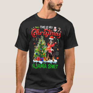 This My Christmas Pajama   Bernese Mountain Santa  T-Shirt