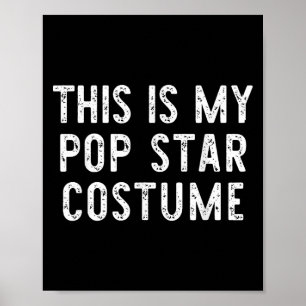 This My P Star Costume Halloween Easy Kids Adult P Poster
