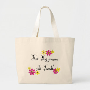 This Nagymama(Hungarian Grandmother) is LOVED Large Tote Bag