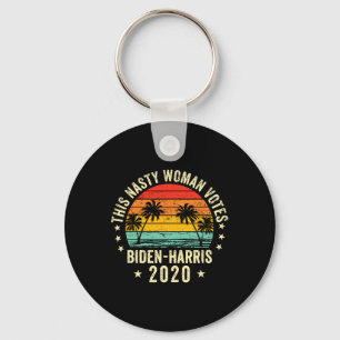 This Nasty Woman Votes Biden Harris 2020 Election Key Ring