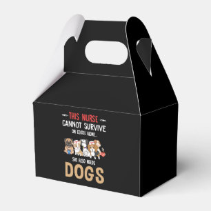 This Nurse Also Needs Dogs Nurse Gift Shirt Favour Box