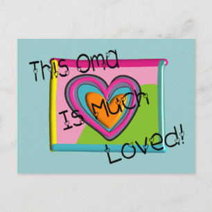 This OMA Much LOVED Postcard