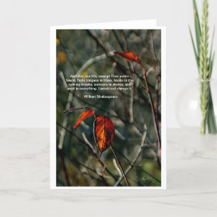 This Our Life - Shakespeare Quote Card