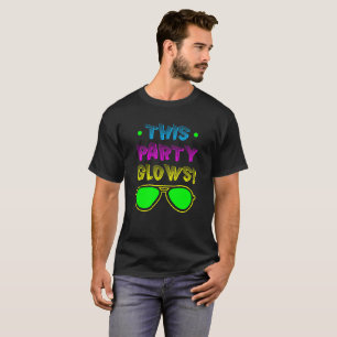 This Party Glows Neon Glow Party Tee