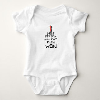 This person needs a wine | wine baby bodysuit
