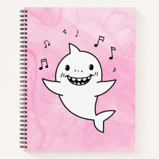 This Personalised Mama Shark Will Make Waves Notebook
