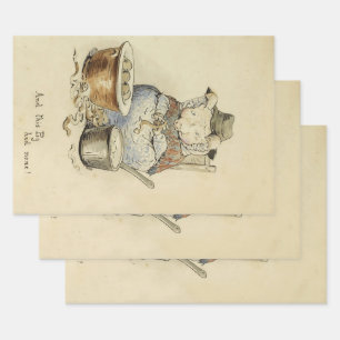 This Pig Had None by Beatrix Potter Wrapping Paper Sheet