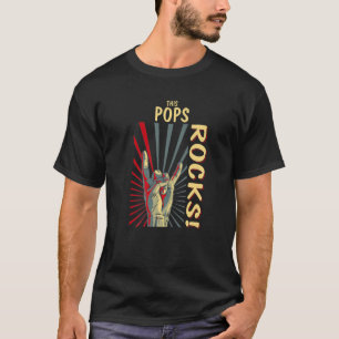 This Pops Rocks Vintage Retro Concert 70S 80S Funn T-Shirt