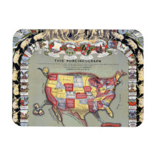 THIS PORCINEOGRAPH, c1876 Magnet