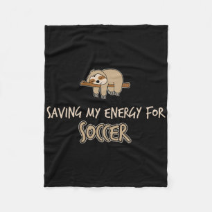 This Princess Wears Cleats Soccer Player Fleece Blanket