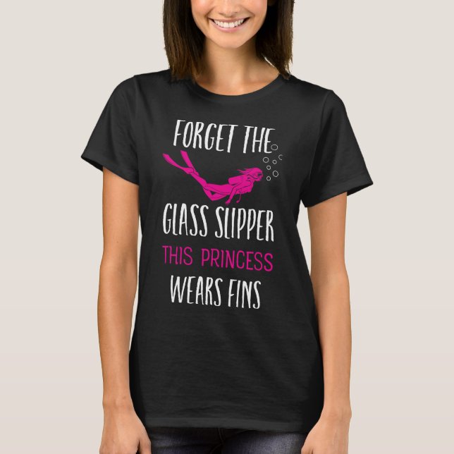 This Princess Wears Fins T-Shirt (Front)