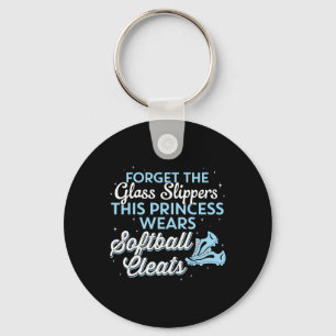 This Princess Wears Softll Cleats  Key Ring