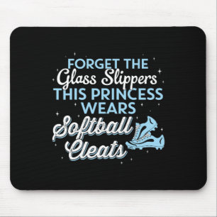 This Princess Wears Softll Cleats Mouse Pad