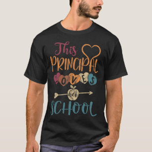 This Principal Loves Her School Teacher Fun Princi T-Shirt