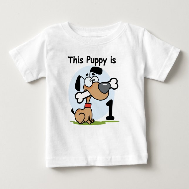 This Puppy 1st Birthday T shirts and Gifts (Front)