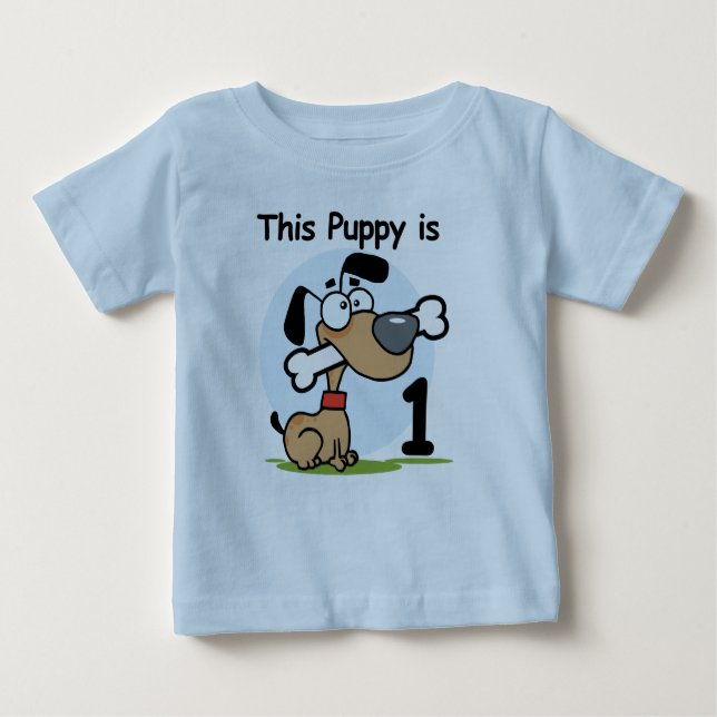 This Puppy 1st Birthday T shirts and Gifts (Front)