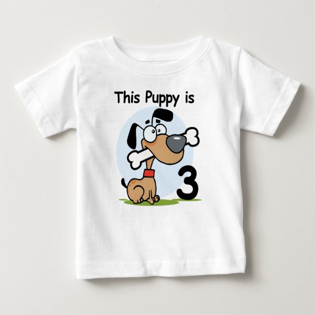 This Puppy 3rd Birthday T-shirts and Gifts (Front)