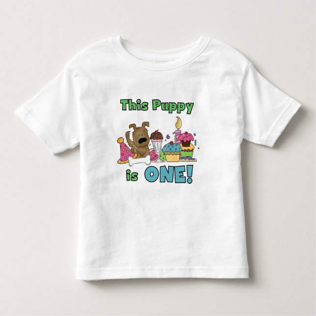 This Puppy is One Tshirts and Gifts (Front)