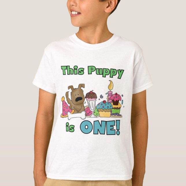 This Puppy is One Tshirts and Gifts (Front)