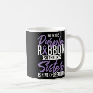 This Purple Ribbon Overdose Awareness Day Gift Coffee Mug