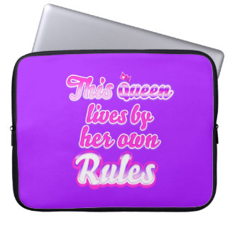 This queen lives by her own rules Electronics Bag